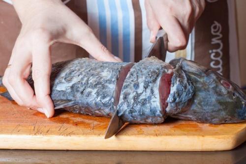 Карп в молочно - луковом соусе. 01 Карп в молочно - луковом соусе. 01