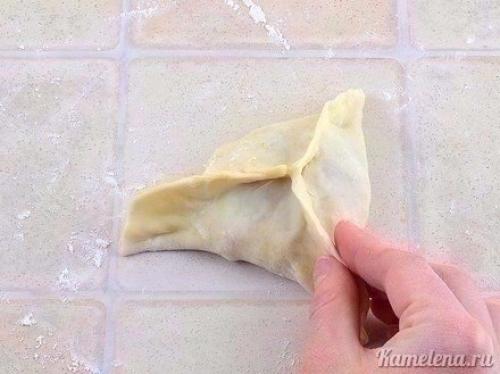 Самса с курицей. 06