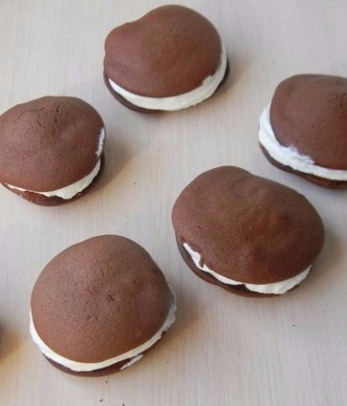 Пирожное Вупи.  Это традиционные американские пирожные. 05