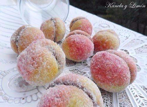 Пирожное Персики.  Ингредиенты: 08 Пирожное Персики.  Ингредиенты: 08