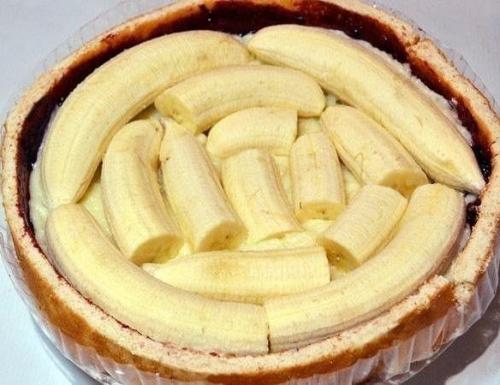 Торт с бананами. 03 Торт с бананами. 03