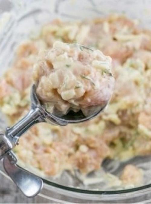 Куриные оладьи?   Ингредиенты: 04