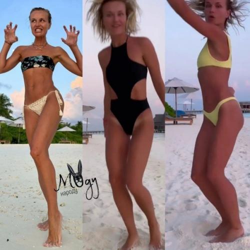 Полина гагарина и куча мала купальников на неделю отдыха. 02