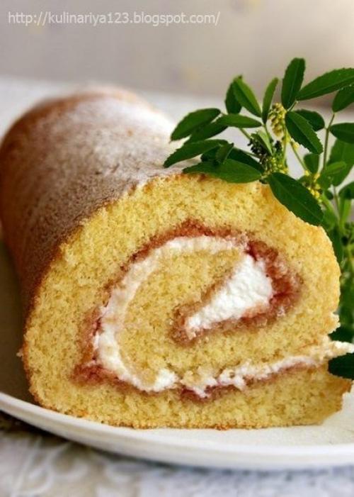 Рулет или рецепт очень удачного бисквита. Рулет или рецепт очень удачного бисквита.