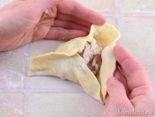 Самса с курицей. 05