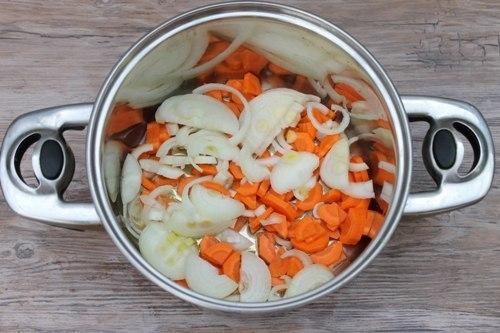 Суп из плавленных сырков. 01