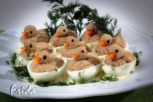 Фаршированные яйца - идеи подачи + варианты начинки. 04 Фаршированные яйца - идеи подачи + варианты начинки. 04