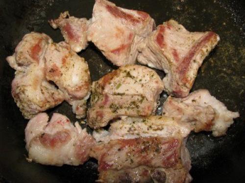 Суп Кавказский с ребрышками. 02