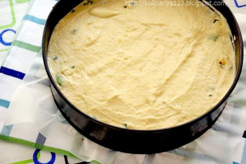 Быстрый (заливной) пирог с зелёным луком и яйцом. 04 Быстрый (заливной) пирог с зелёным луком и яйцом. 04