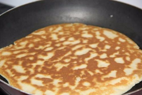 Торт со сгущенкой на сковороде. 03