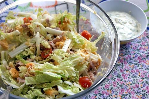 Салат Цезарь по-русски. 09 Салат Цезарь по-русски. 09