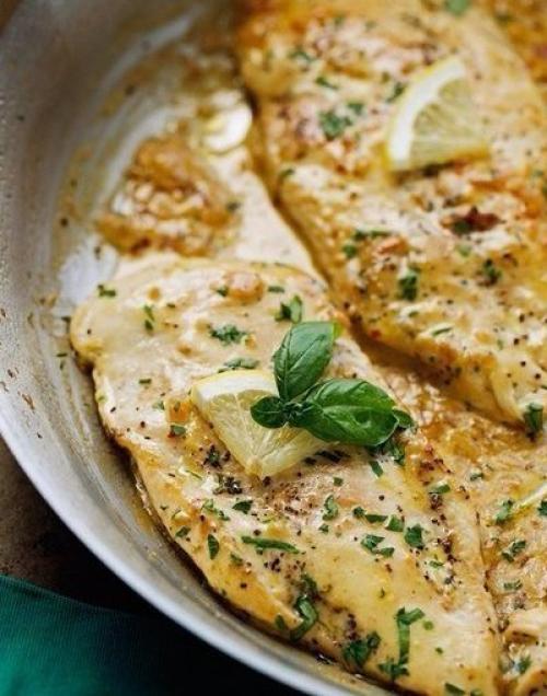 Курица в лимонно - сливочном соусе. 04 Курица в лимонно - сливочном соусе. 04