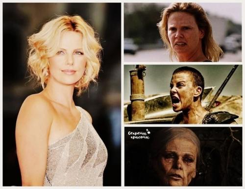 Актрисы с гримом и без. 01