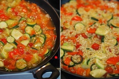 Рис с овощами а ля паэлья. 06