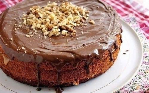 Очень вкусный нежный медовый бисквит. 07 Очень вкусный нежный медовый бисквит. 07