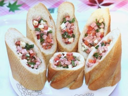 Хлебные стаканчики из багета. 05 Хлебные стаканчики из багета. 05