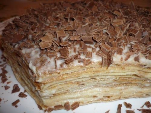 Нежнейший блинный тортик. Нежнейший блинный тортик.