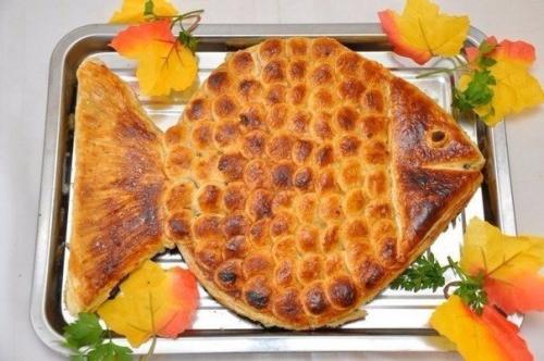 Пирог золотая рыбка. Пирог золотая рыбка.