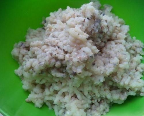 Рыбные котлеты с манкой. 03