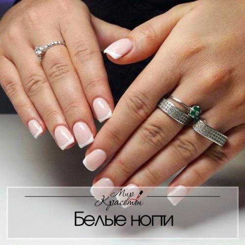 Совет дня: белые ногти: