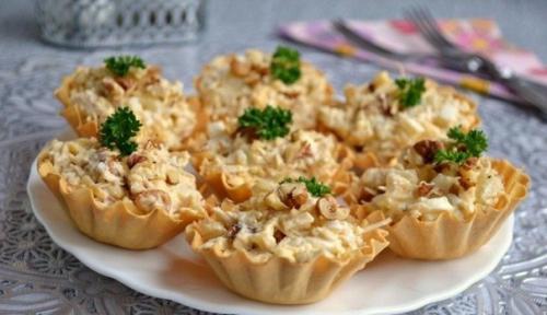 Топ - 10 рецептов вкуснейших закусочных тарталеток. 02 Топ - 10 рецептов вкуснейших закусочных тарталеток. 02