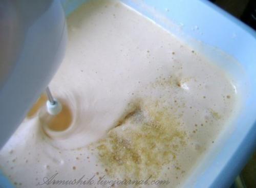 Высокий, нежный бисквит для торта (без духовки). 03 Высокий, нежный бисквит для торта (без духовки). 03