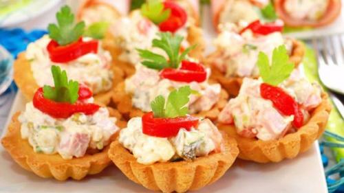 Топ - 10 рецептов вкуснейших закусочных тарталеток. 04 Топ - 10 рецептов вкуснейших закусочных тарталеток. 04