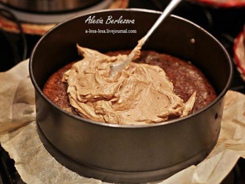 Торт Прага.  Очень просто (как оказалось) и вкусно! 05 Торт Прага.  Очень просто (как оказалось) и вкусно! 05