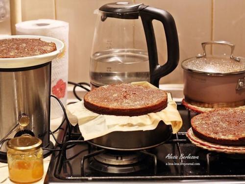 Торт Прага.  Очень просто (как оказалось) и вкусно! 03 Торт Прага.  Очень просто (как оказалось) и вкусно! 03