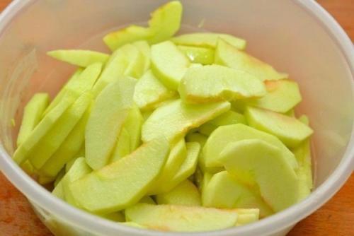 Французский яблочный тарт. 04