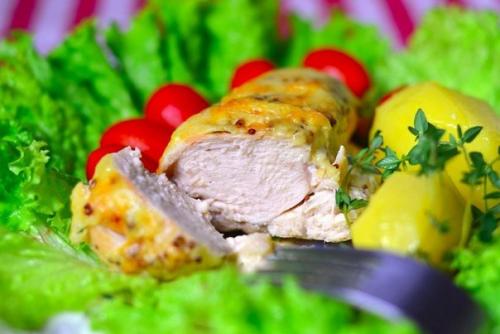 Куриное Филе в сливочном соусе.