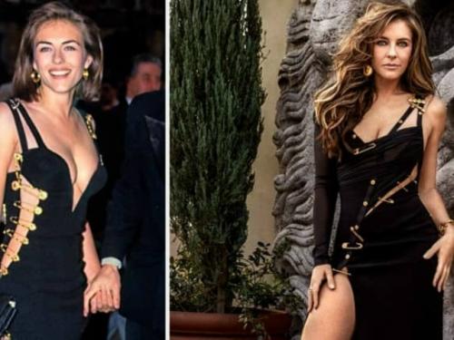 Как элизабет хёрли стала знаменитой благодаря платью Versace. 01