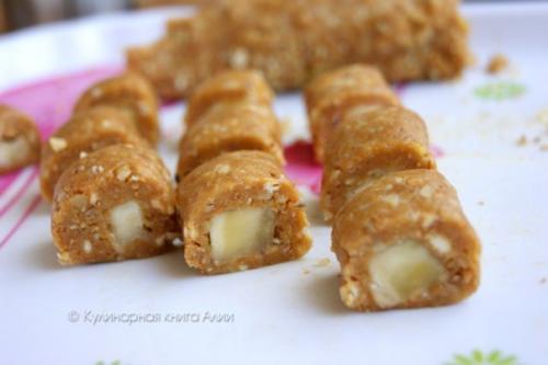 Конфеты с банановой начинкой. 07 Конфеты с банановой начинкой. 07