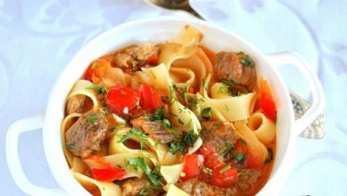 Вкуснейший лагман.  Ингредиенты: Вкуснейший лагман.  Ингредиенты: