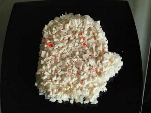 Салат Варежка Деда Мороза. 03 Салат Варежка Деда Мороза. 03