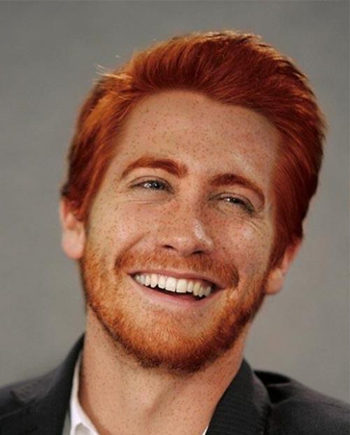 Как бы выглядели звёзды, если бы они были рыжими? 06