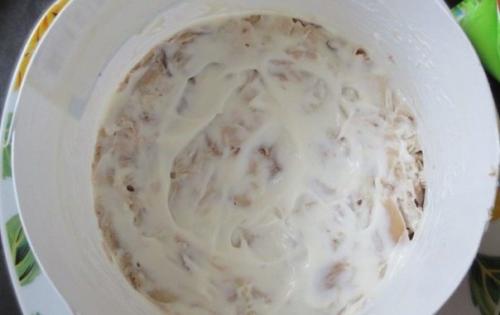 Салат с корейской морковью и грибами. 04 Салат с корейской морковью и грибами. 04