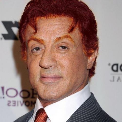 Как бы выглядели звёзды, если бы они были рыжими? 05