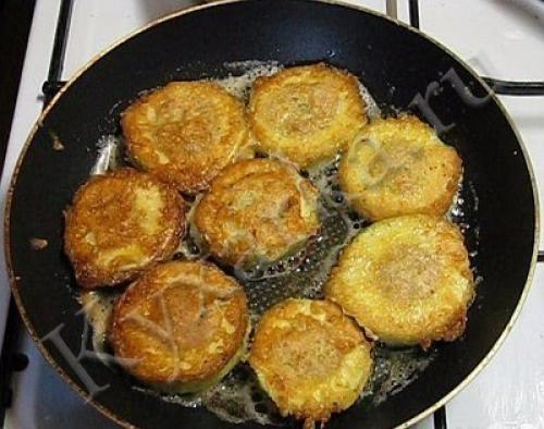 Кабачки с мясом в кляре. 04