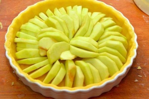 Французский яблочный тарт. 07