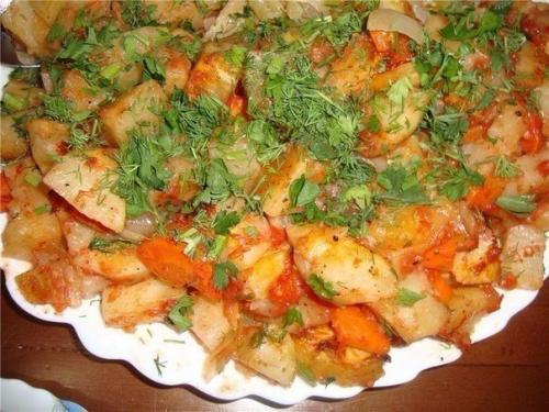 Наивкуснейшая картошка в духовке!