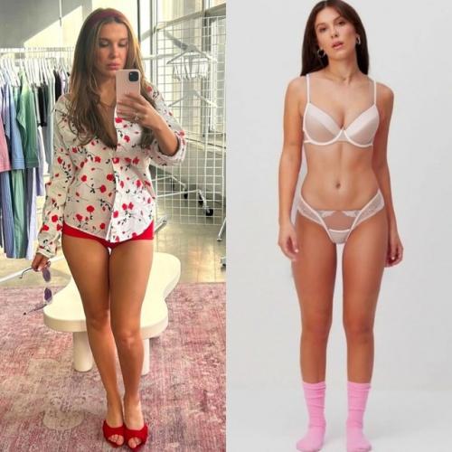 Прекрасная милли Бобби Браун на новых фото с подготовки к празднованию дня святого Валентина. 01