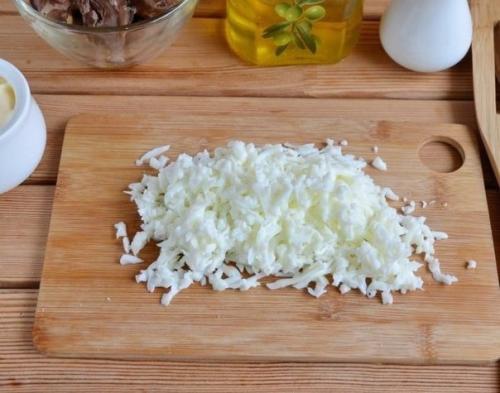 Слоёный салатик Печёнкин. 03