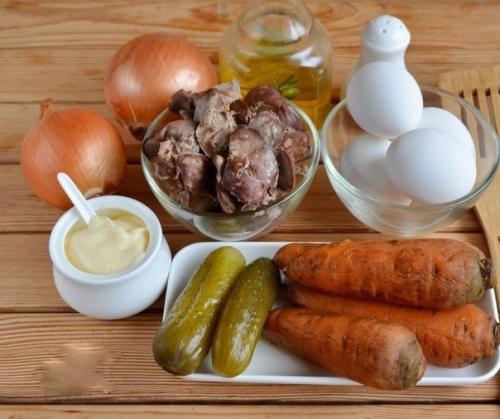 Слоёный салатик Печёнкин. 01 Слоёный салатик Печёнкин. 01