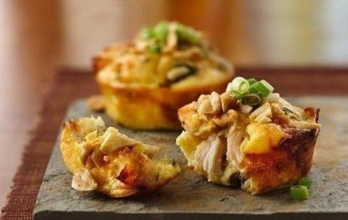 Маффины с овощами.