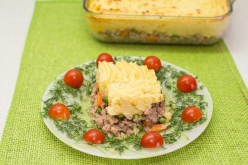 Картофельная запеканка.  Ингредиенты. 09