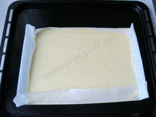 Рулет яичный с сыром и крабовыми палочками. 03