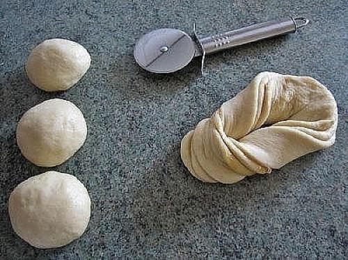 Булочkи - плетёнки. Тесто: 03 Булочkи - плетёнки. Тесто: 03