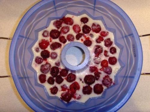 Манник с вишней. 02