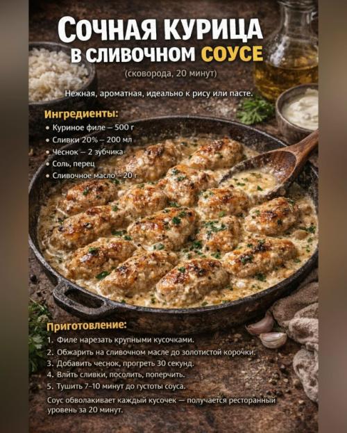 Сколько раз вы открывали холодильник и думали: что приготовить из курицы? 01